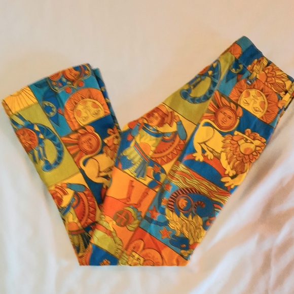 Handmade Vintage Jeans Boho Hippie - Picture 2 of 8